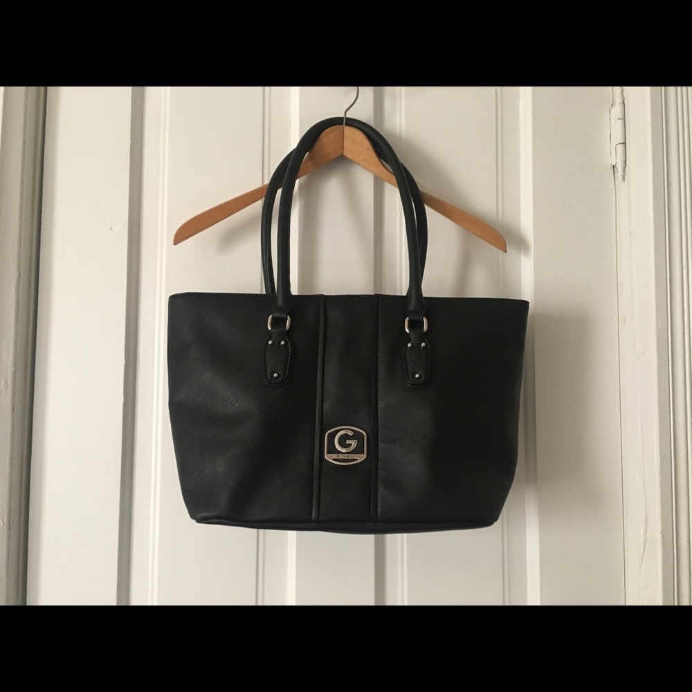 Authentic GUESS Bag with Leopard Lining